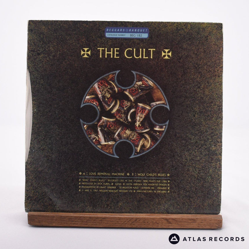 The Cult - Love Removal Machine - 7" Vinyl Record - EX/EX