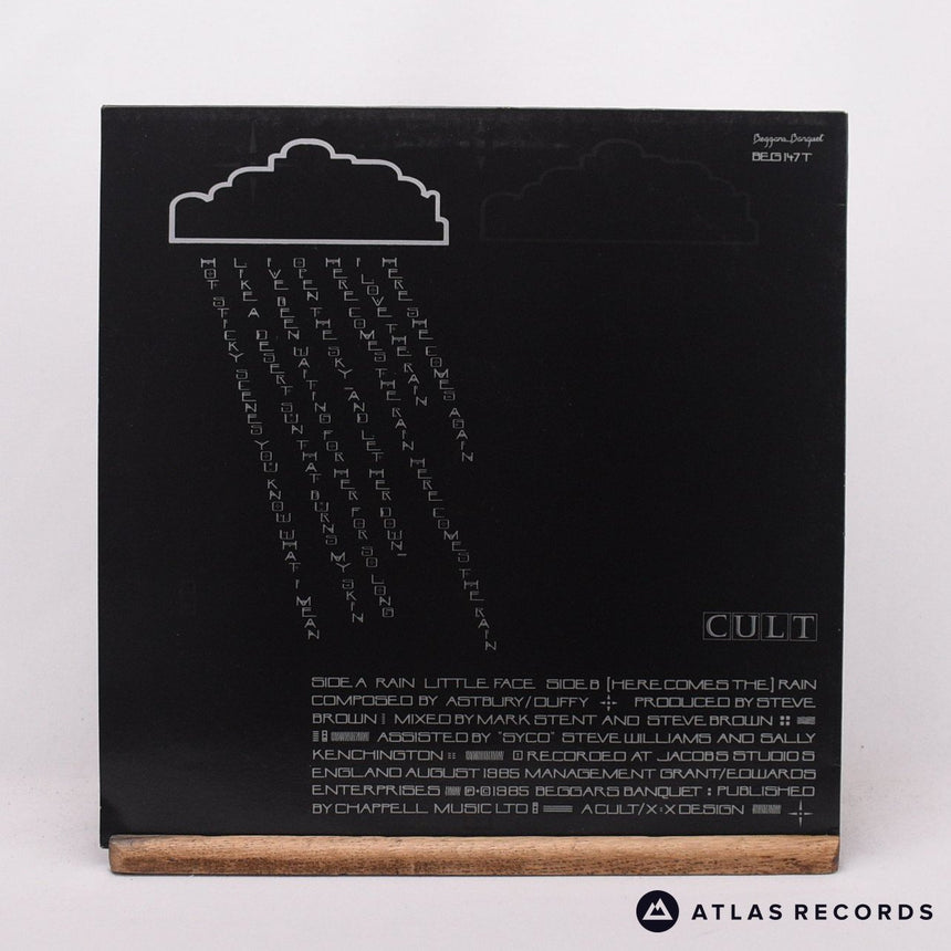 The Cult - Rain - Damont 12" Vinyl Record - EX/EX