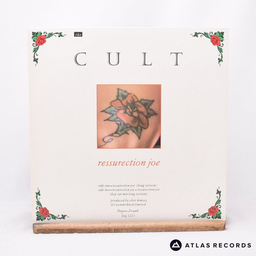 The Cult - Ressurection Joe - Damont Die-Cut Sleeve 12" Vinyl Record - EX/EX