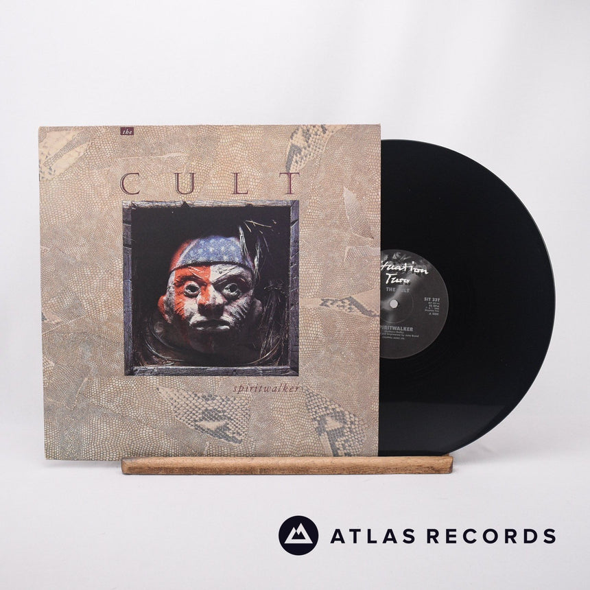 The Cult Spiritwalker 12" Vinyl Record - Front Cover & Record