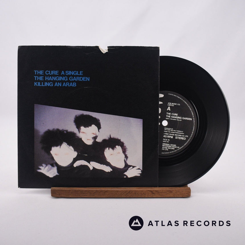 The Cure A Single 7" Vinyl Record - Front Cover & Record