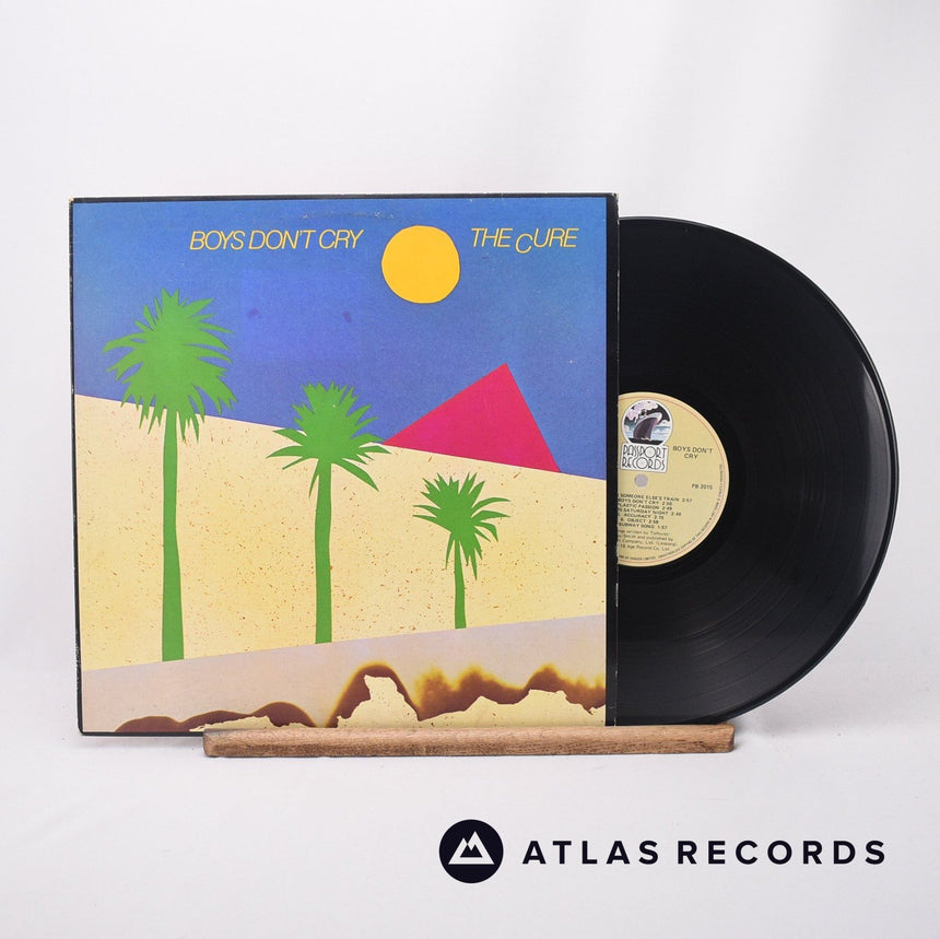 The Cure Boys Don't Cry LP Vinyl Record - Front Cover & Record