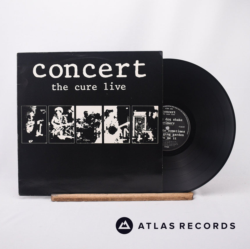 The Cure Concert LP Vinyl Record - Front Cover & Record