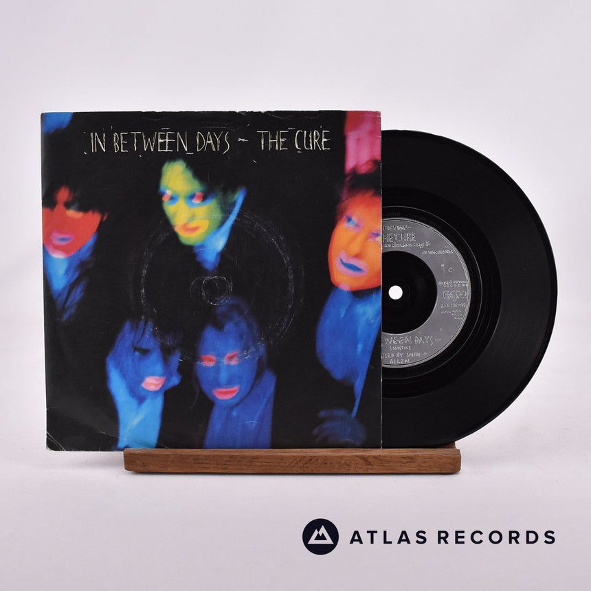 The Cure In Between Days 7" Vinyl Record - Front Cover & Record