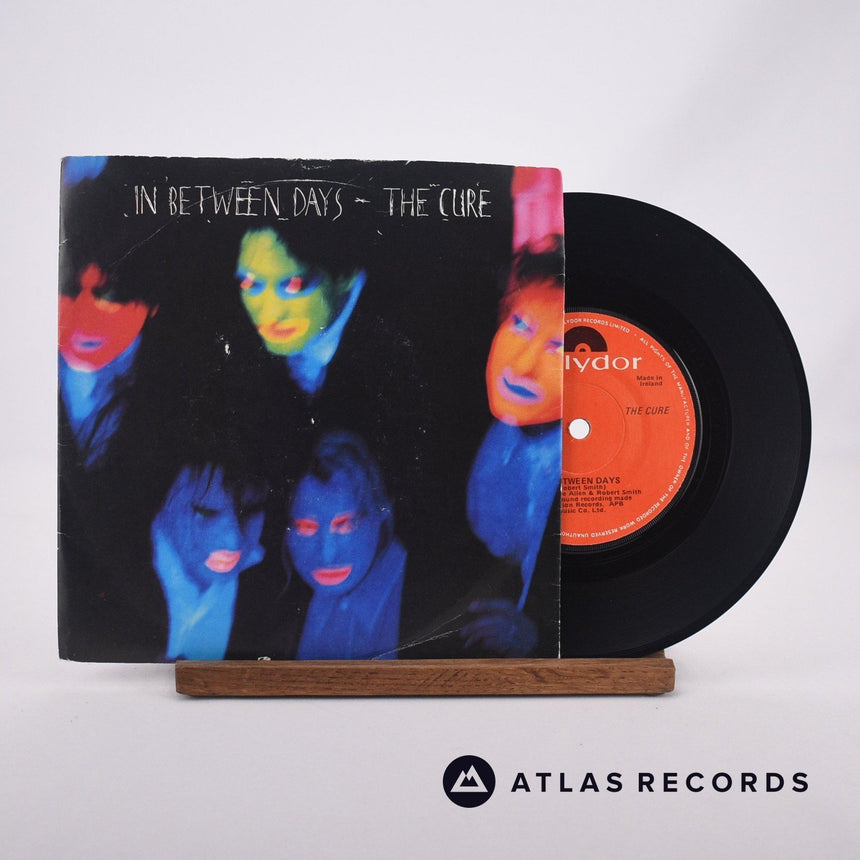 The Cure In Between Days 7" Vinyl Record - Front Cover & Record