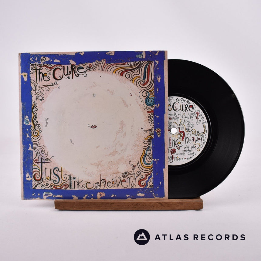 The Cure Just Like Heaven 7" Vinyl Record - Front Cover & Record