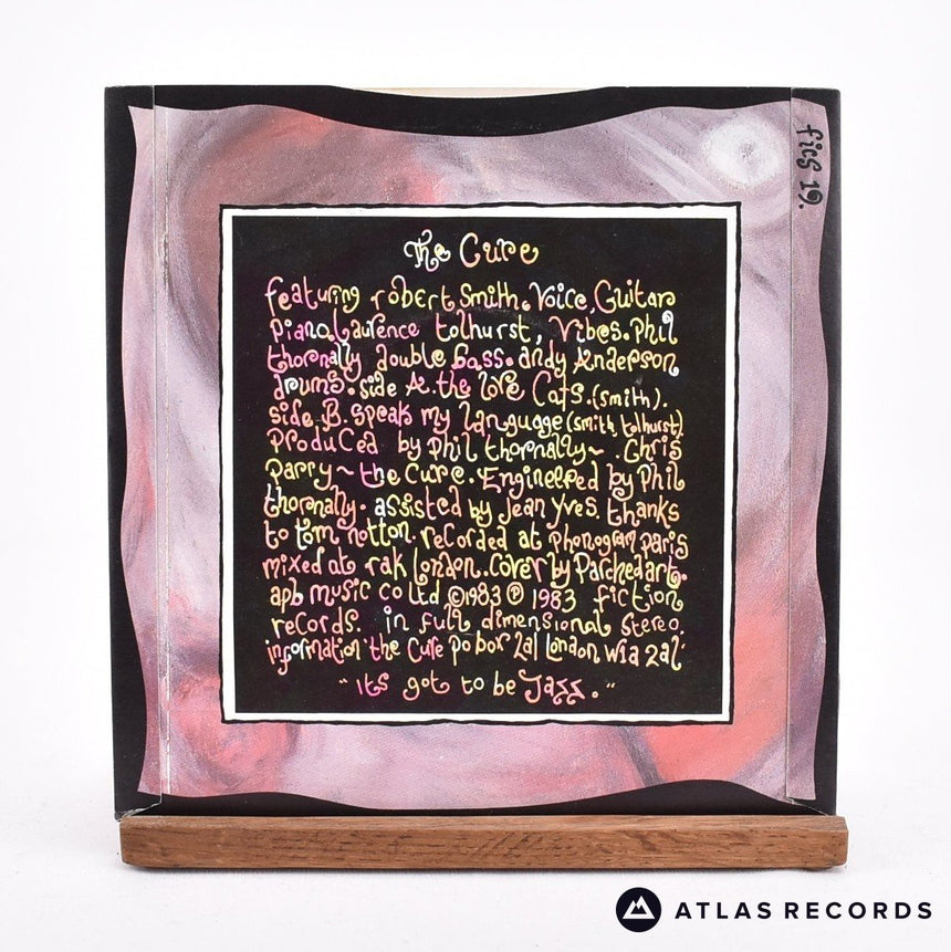 The Cure - The Love Cats - 7" Vinyl Record - EX/VG+