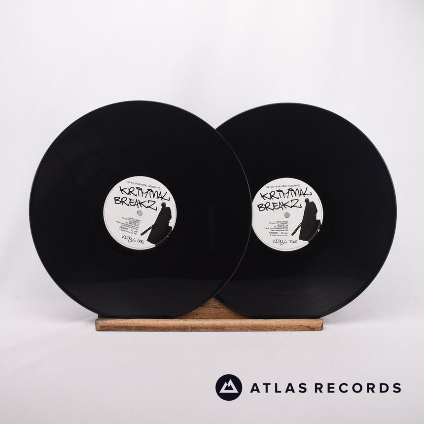 The DJ Producer - Kriminal Breakz - 2 x 12" Vinyl Record - VG+/VG+