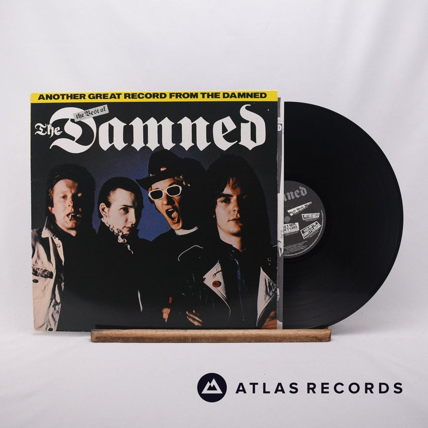 The Damned Another Great Record From The Damned: The Best Of The Damned LP Vinyl Record - Front Cover & Record