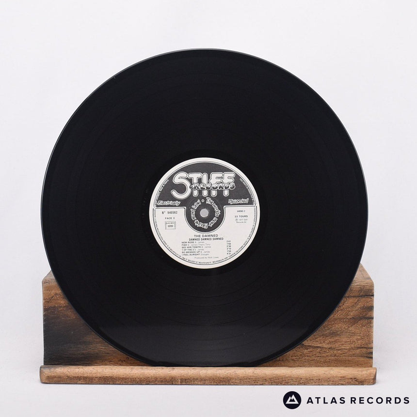 The Damned - Damned Damned Damned - Repress France A B LP Vinyl Record - EX/VG+