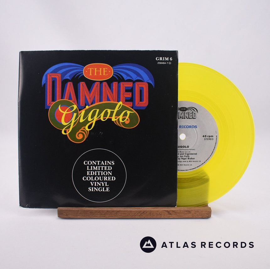 The Damned Gigolo 7" Vinyl Record - Front Cover & Record