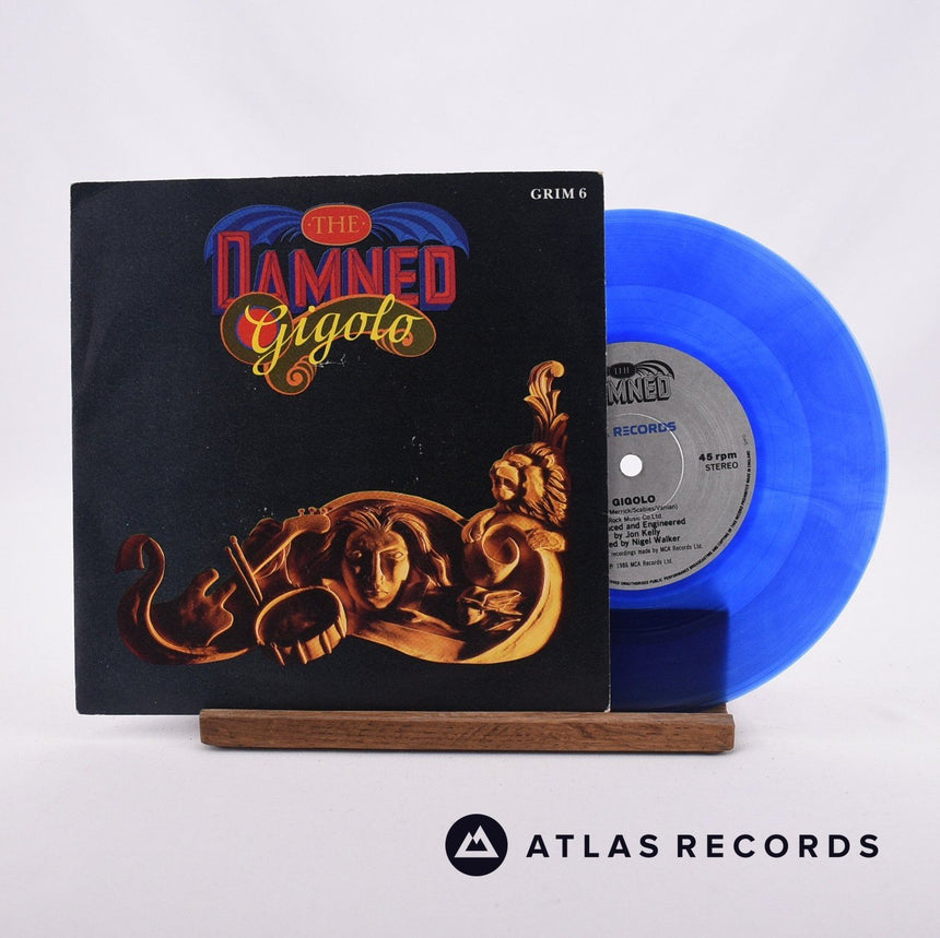 The Damned Gigolo 7" Vinyl Record - Front Cover & Record