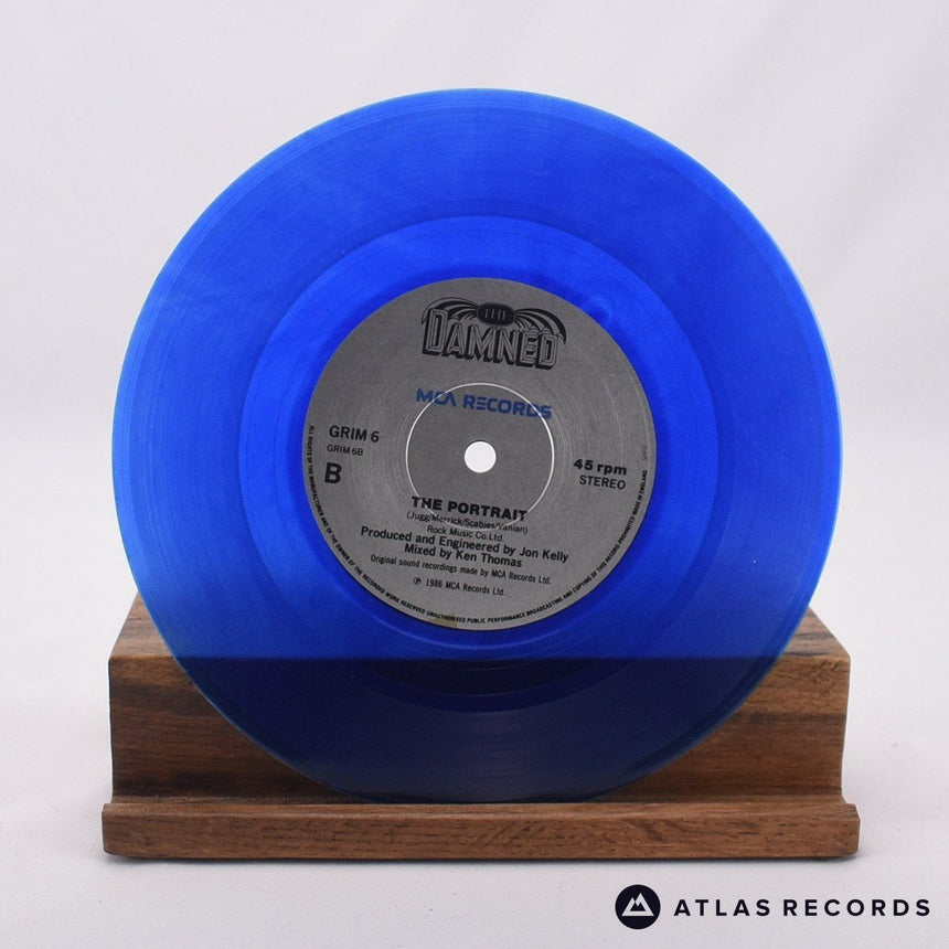 The Damned - Gigolo - Blue Transparent 7" Vinyl Record - VG+/EX