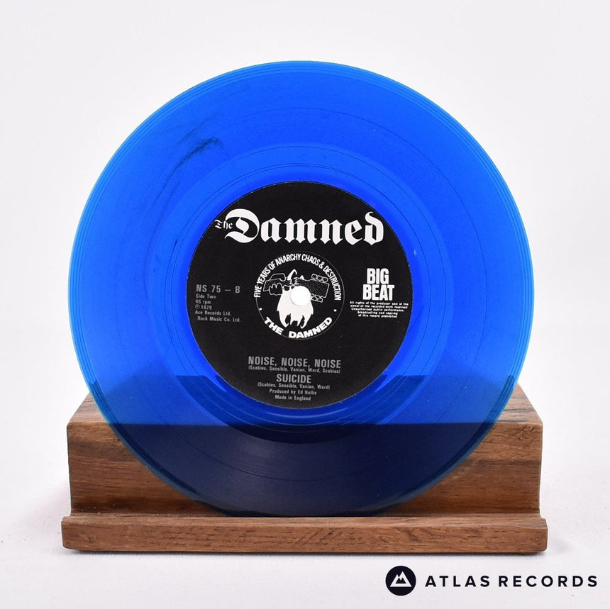 The Damned - Love Song - Blue Reissue 7" Vinyl Record - VG+