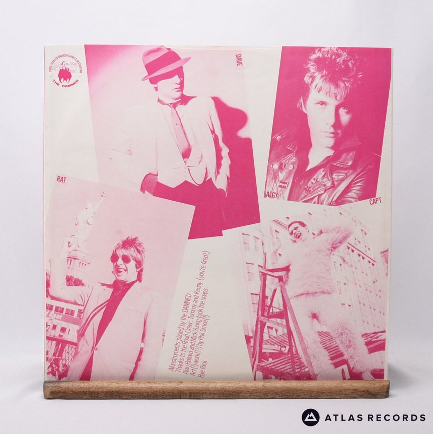 The Damned - Machine Gun Etiquette - Clear Reissue LP Vinyl Record - VG+/EX