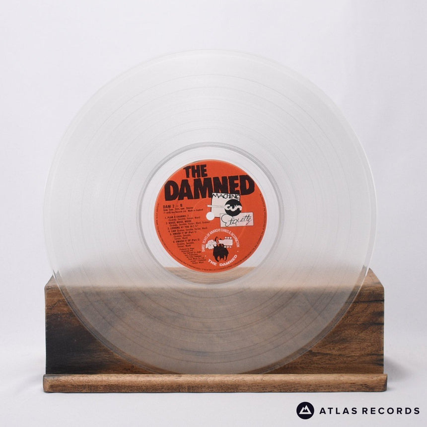 The Damned - Machine Gun Etiquette - Clear Reissue LP Vinyl Record - VG+/EX