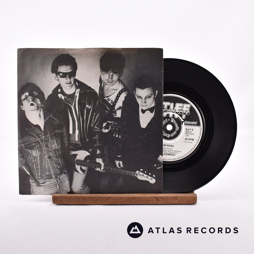 The Damned New Rose 7" Vinyl Record - Front Cover & Record
