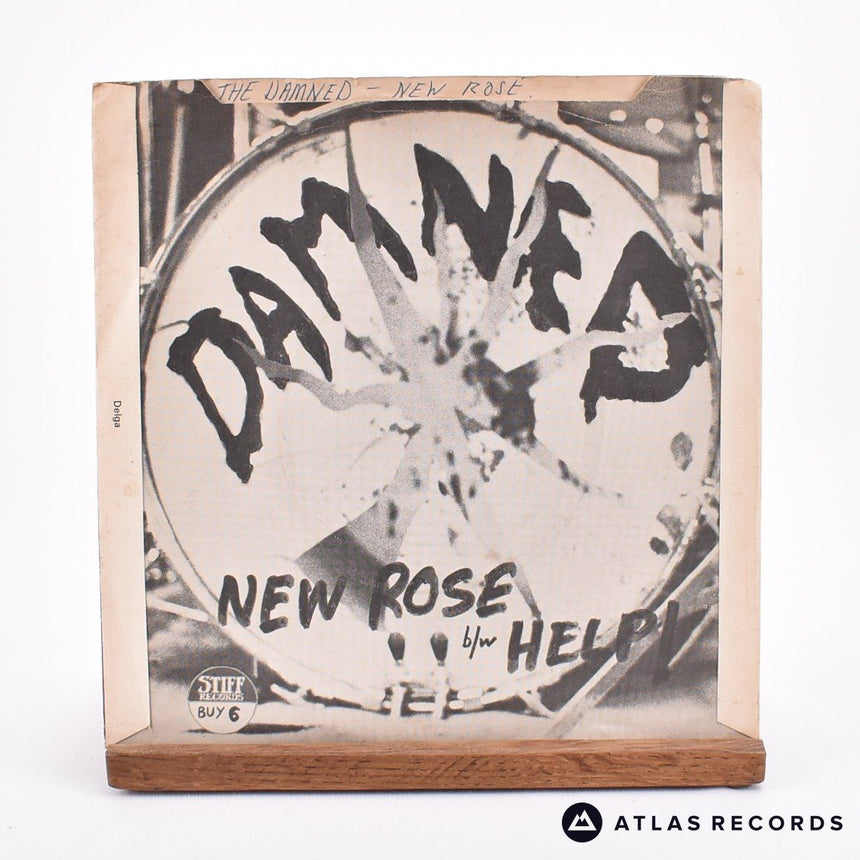 The Damned - New Rose - 7" Vinyl Record - VG+/EX