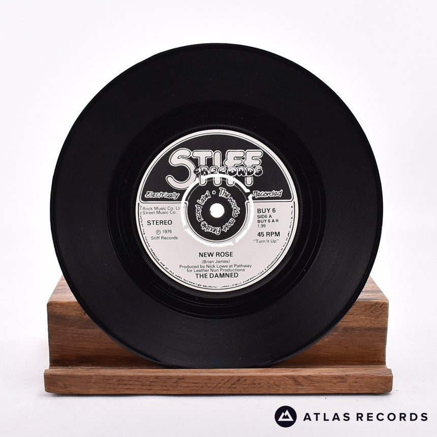 The Damned - New Rose - Repress 7" Vinyl Record - VG+/EX