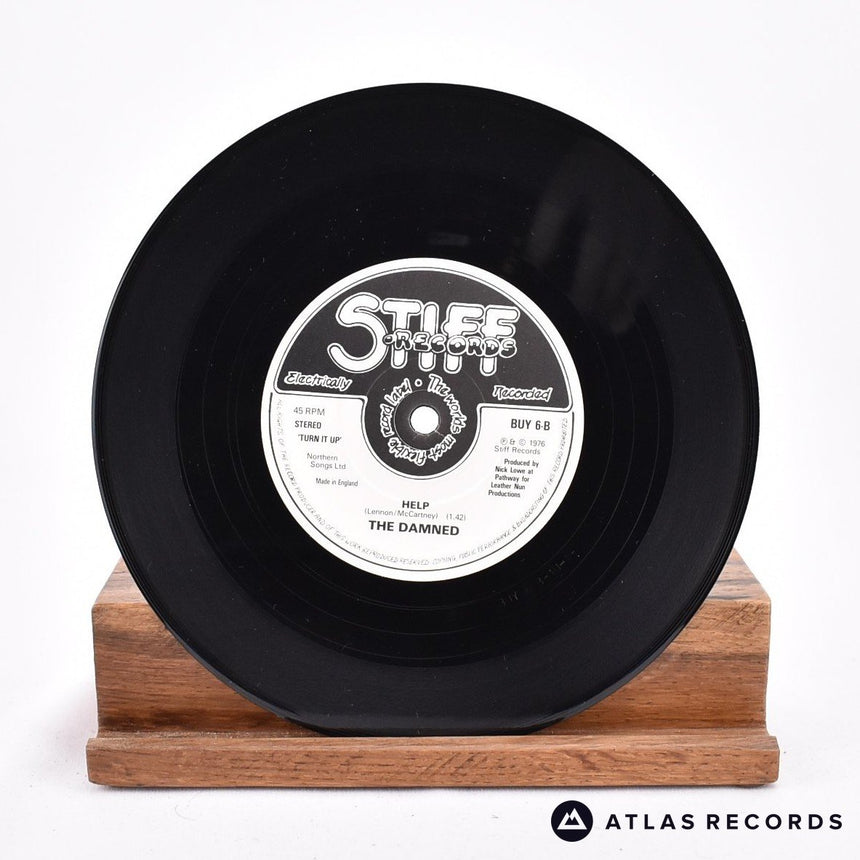 The Damned - New Rose - Reissue 7" Vinyl Record - EX/EX