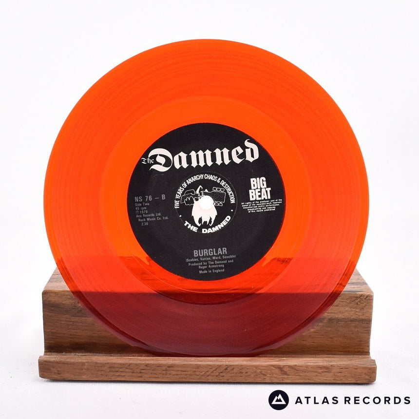 The Damned - Smash It Up - Red Reissue 7" Vinyl Record - EX