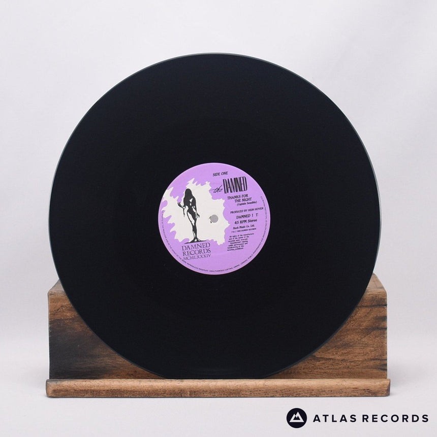 The Damned - Thanks For The Night - 12" Vinyl Record - EX/EX