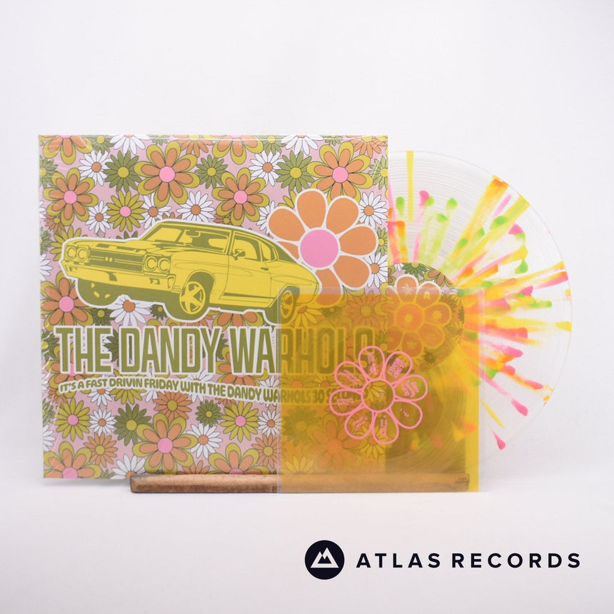 The Dandy Warhols It's A Fast Drivin Friday With The Dandy Warhols 30 Seconds LP + 7" Flexi-Disc Vinyl Record - Front Cover & Record