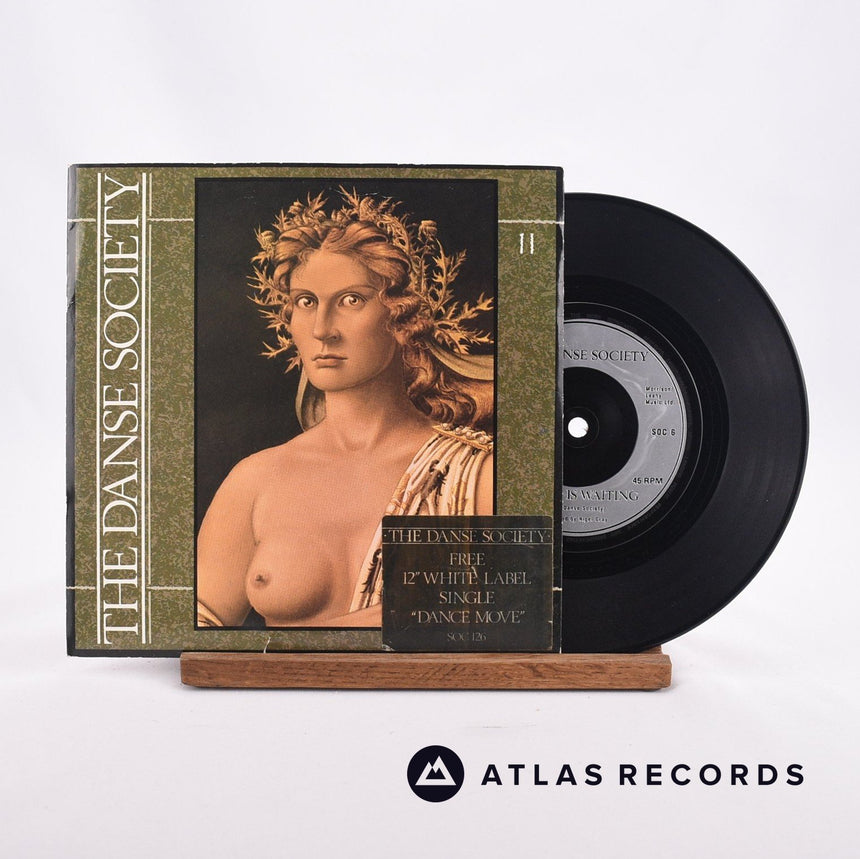 The Danse Society Heaven Is Waiting 7" Vinyl Record - Front Cover & Record