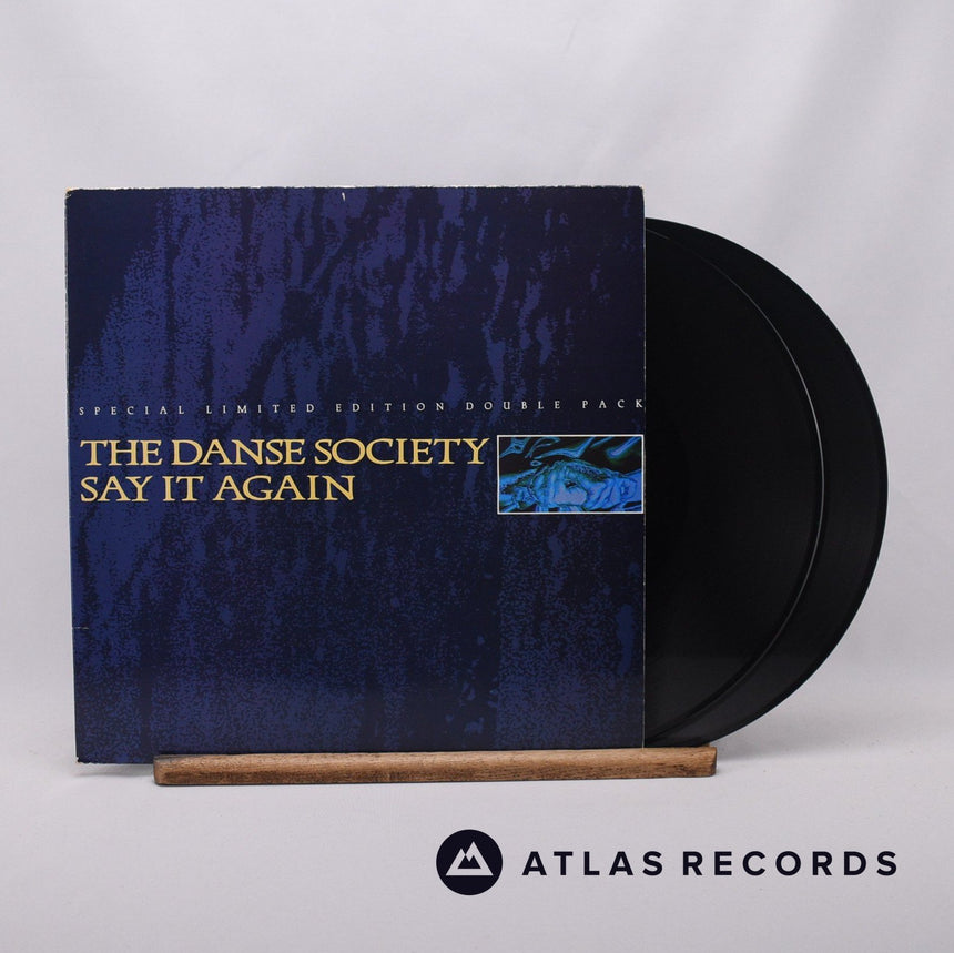 The Danse Society Say It Again 2 x 12" Vinyl Record - Front Cover & Record