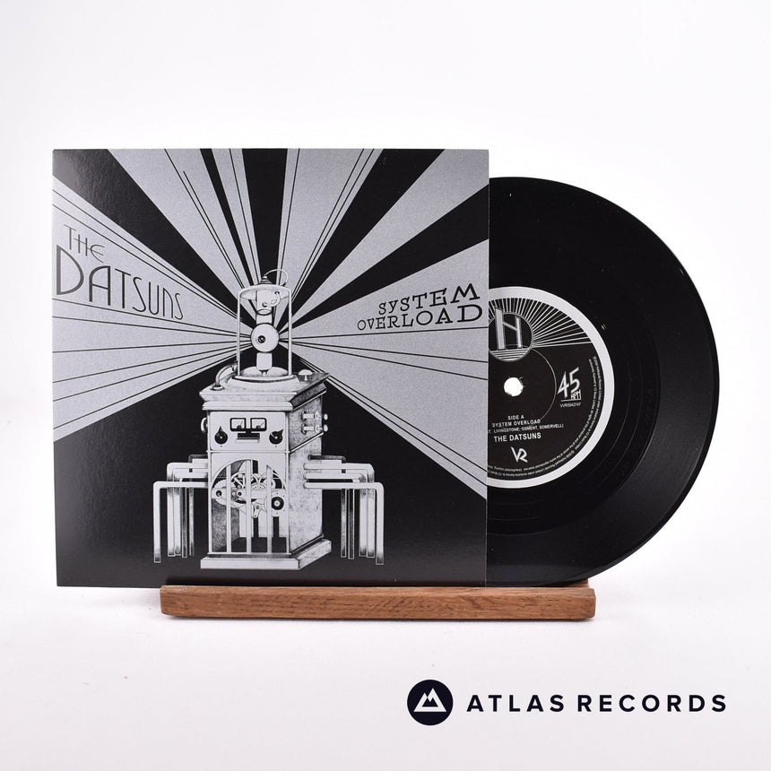 The Datsuns System Overload 7" Vinyl Record - Front Cover & Record