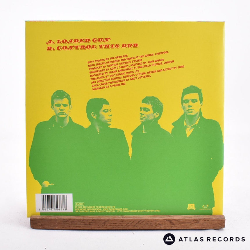 The Dead 60s - Loaded Gun - Green 7" Vinyl Record - NM/NM