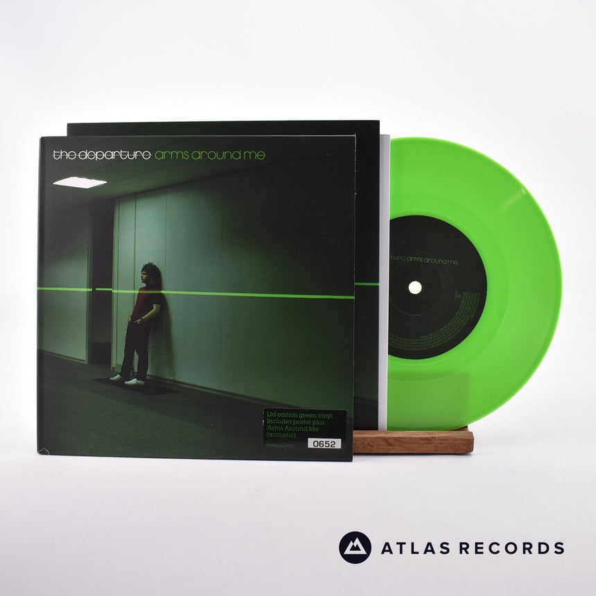The Departure Arms Around Me 7" Vinyl Record - Front Cover & Record