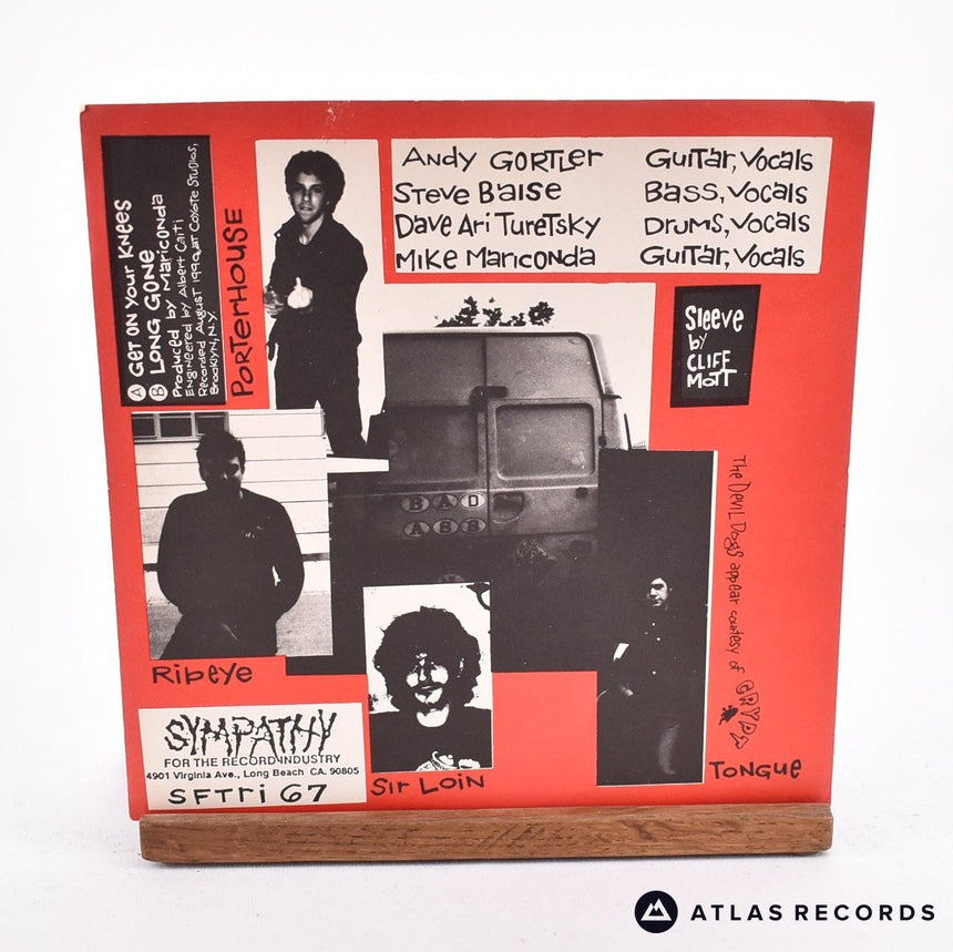 The Devil Dogs - Get On Your Knees - 7" Vinyl Record - EX/EX