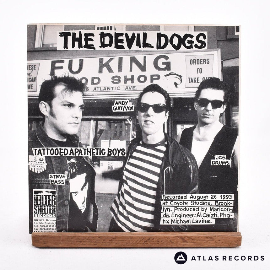 The Devil Dogs - Tattooed Apathetic Boys - 7" Vinyl Record - EX/EX