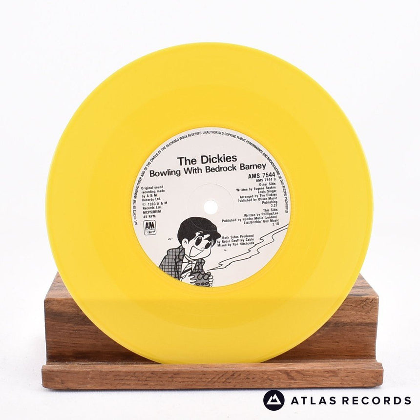 The Dickies - Gigantor - Yellow 7" Vinyl Record - VG+/EX