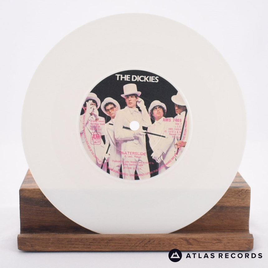 The Dickies - Nights In White Satin - White Misprint 7" Vinyl Record - VG+/VG+