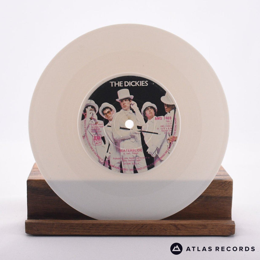 The Dickies - Nights In White Satin - White Misprint 7" Vinyl Record - VG+/EX