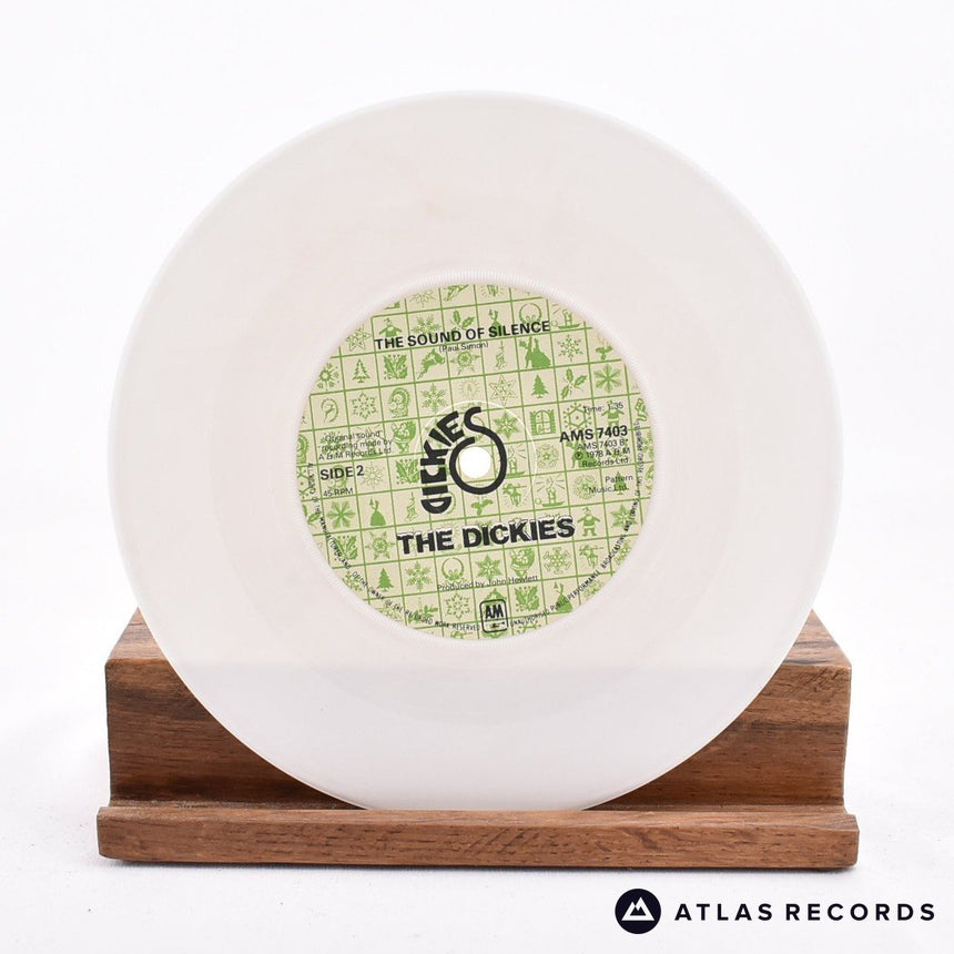 The Dickies - Silent Night - White 7" Vinyl Record - VG+/EX