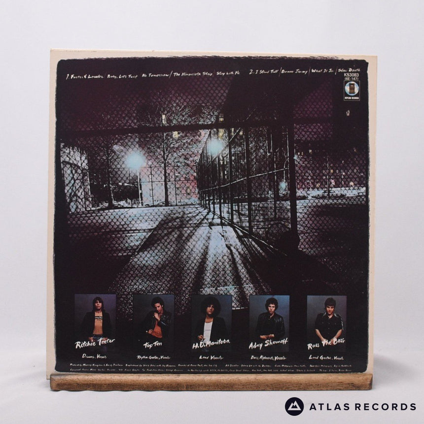 The Dictators - Bloodbrothers - Allen A-1 B1 LP Vinyl Record - EX/EX