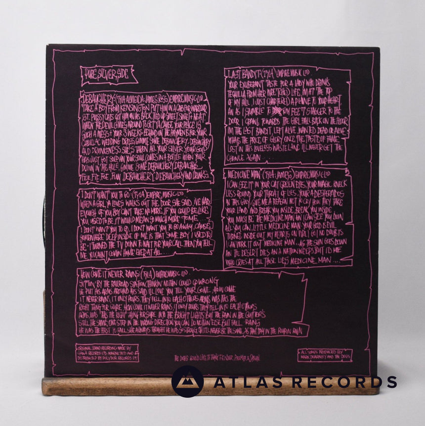 The Dogs D'Amour - In The Dynamite Jet Saloon - LP Vinyl Record - EX/VG+