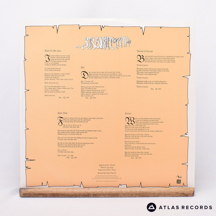 The Dogs D'Amour - Straight - Limited Edition A-1 B-1 LP Vinyl Record - VG+/EX