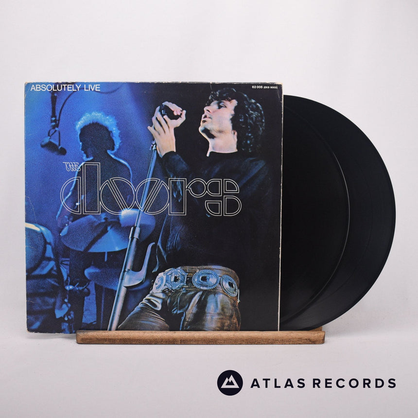 The Doors Absolutely Live 2 x LP Vinyl Record - Front Cover & Record
