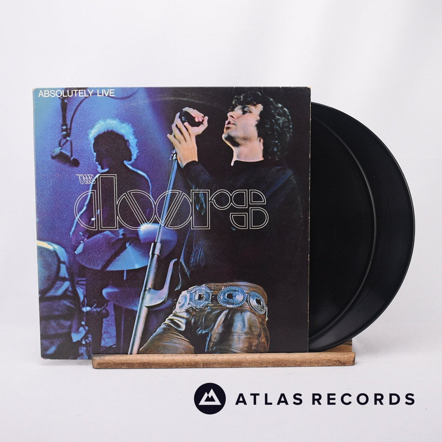 The Doors Absolutely Live 2 x LP Vinyl Record - Front Cover & Record
