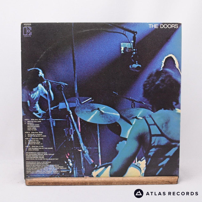 The Doors - Absolutely Live - Reissue Gatefold 2 x LP Vinyl Record - VG+/VG+