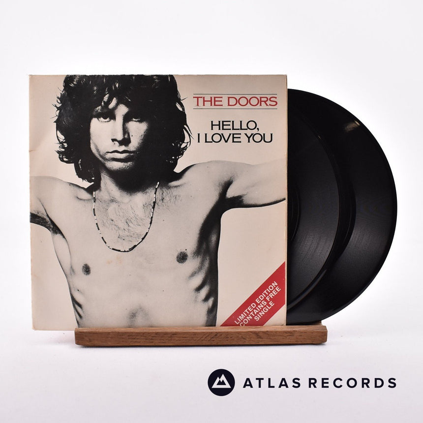 The Doors Hello, I Love You 2 x 7" Vinyl Record - Front Cover & Record
