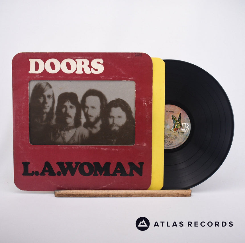 The Doors L.A. Woman LP Vinyl Record - Front Cover & Record