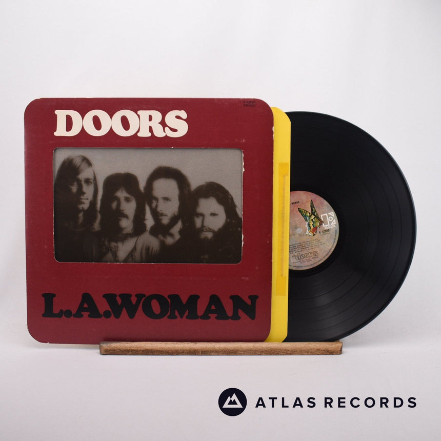 The Doors L.A. Woman LP Vinyl Record - Front Cover & Record