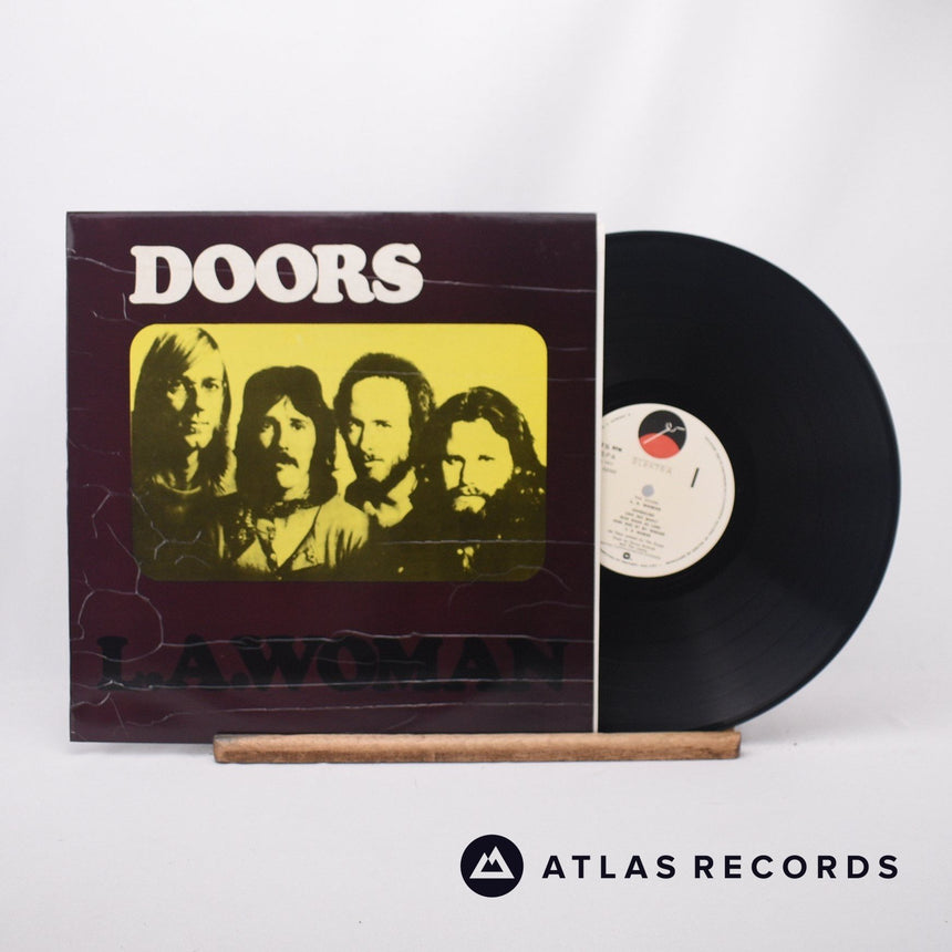 The Doors L.A. Woman LP Vinyl Record - Front Cover & Record
