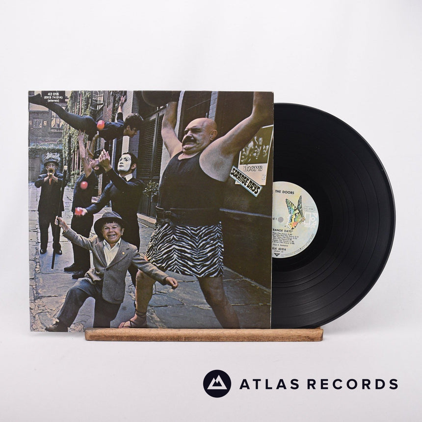 The Doors Strange Days LP Vinyl Record - Front Cover & Record