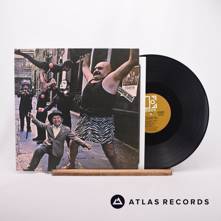 The Doors Strange Days LP Vinyl Record - Front Cover & Record